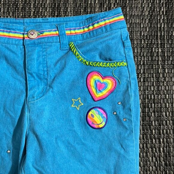 Lisa frank vintage jeans size 8 - Picture 3 of 8